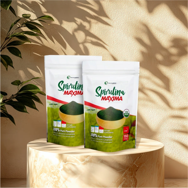 Pack x2 Espirulina en Polvo Orgánica SPIRULINA MATER 150g