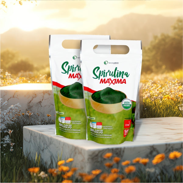 2 Spirulina Mater powder bag of 500 grams
