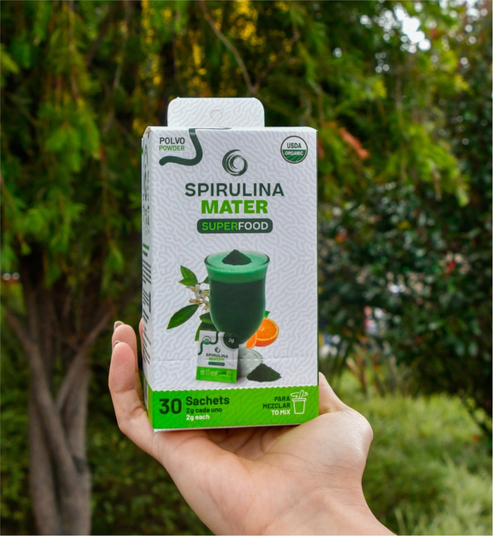 Espirulina en Sachets