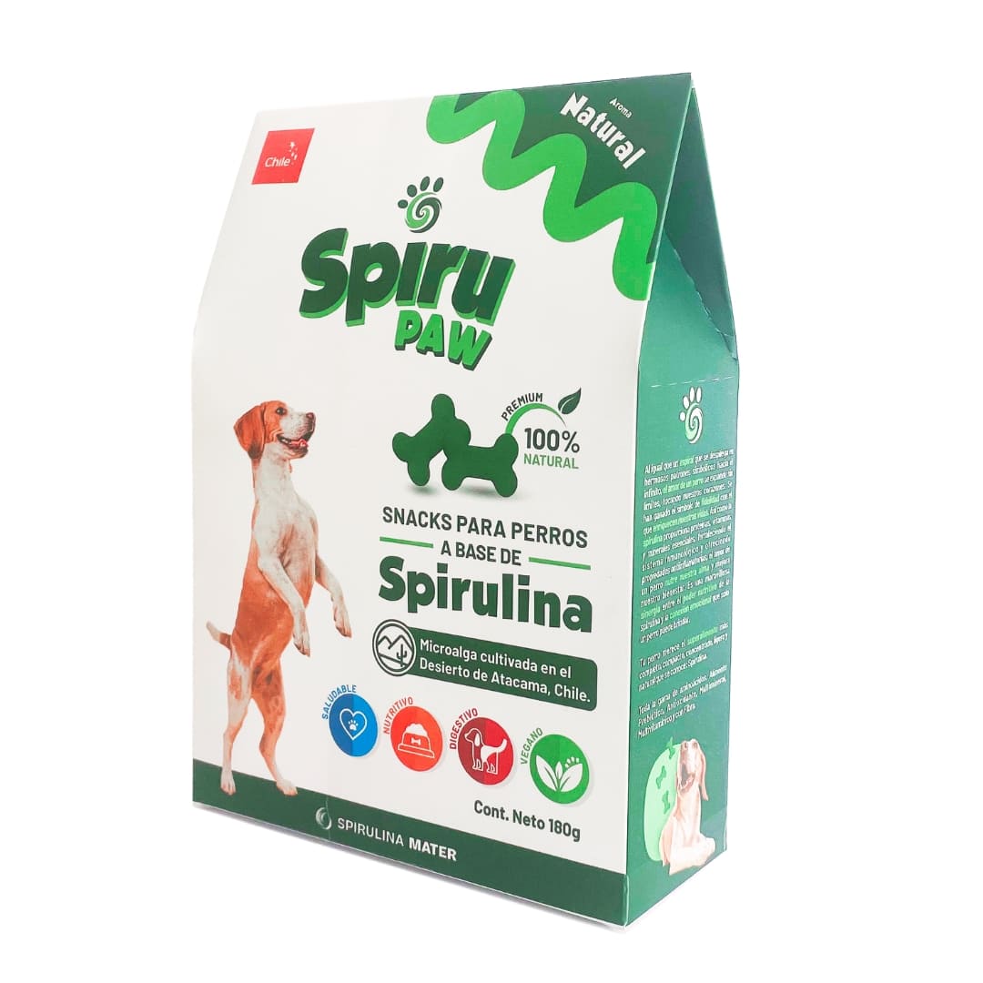 Pack 6 Snack para perros a Base de Spirulina