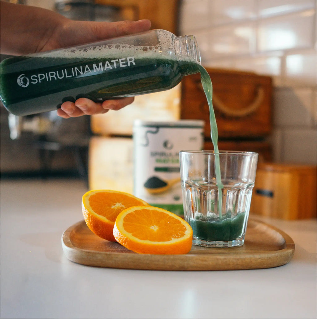 Espirulina en Polvo Orgánica 500g + SHAKER DE REGALO + ENVÍO GRATIS