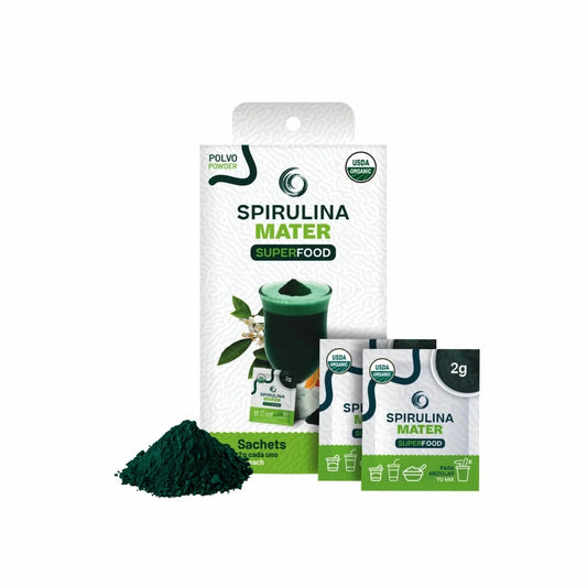 Espirulina en sachets x30 unds. 2g c/u