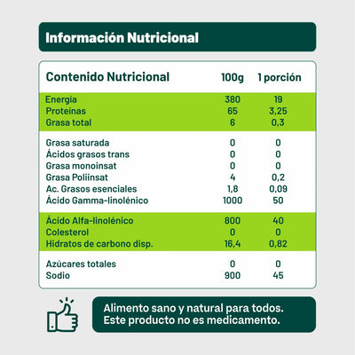 Pack x2 Espirulina en Polvo Orgánica 150g + ENVÍO GRATIS