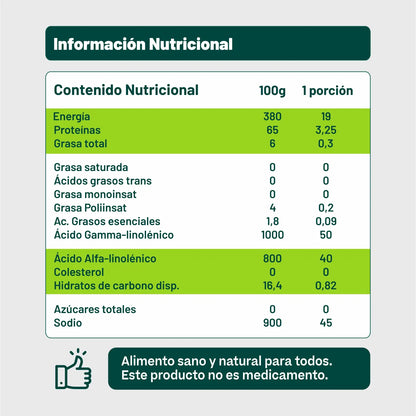 Espirulina en sachets x30 unds. 2g c/u