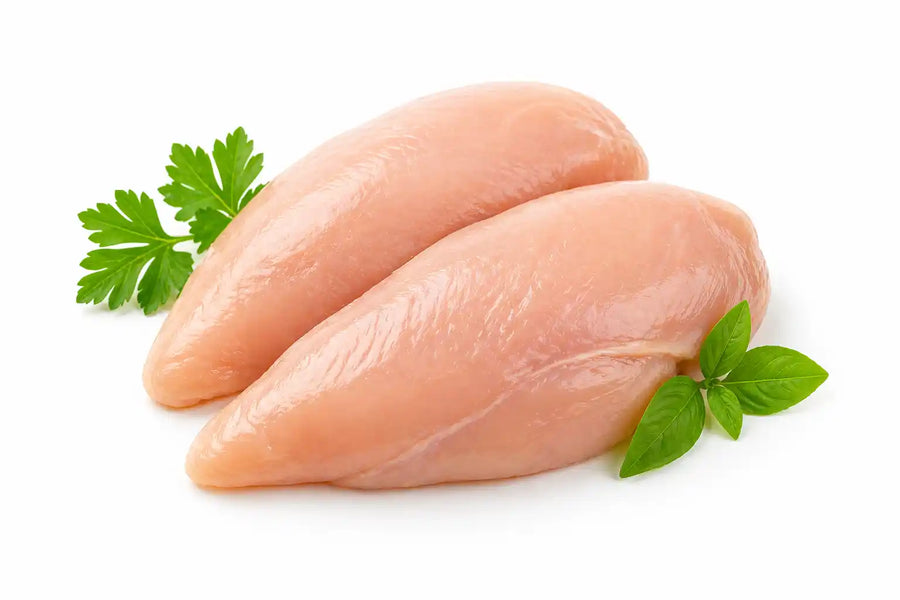 Tiene 1.5 veces mas Vit.B3 que la pechuga de pollo con piel