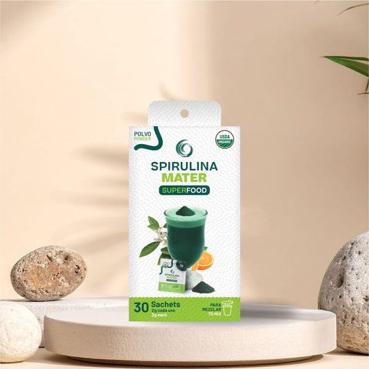 Espirulina en sachets x30 unds. 2g c/u