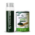 Espirulina en Polvo Orgánica 500g + SHAKER DE REGALO + ENVÍO GRATIS