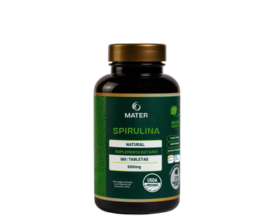 Espirulina Premium En Tabletas 180 Unidades + ENVÍO GRATIS