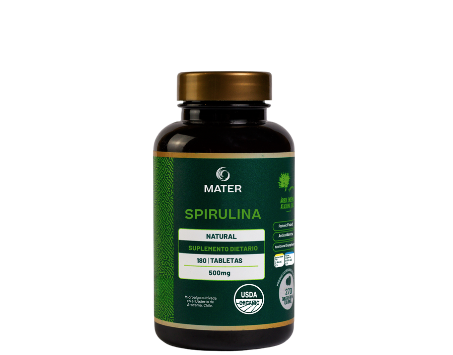 Espirulina En Tabletas 180 Unidades