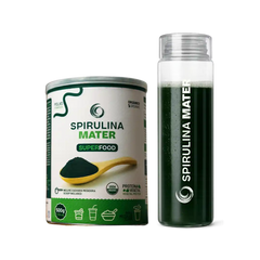 Espirulina en Polvo Orgánica 500g + SHAKER DE REGALO + ENVÍO GRATIS