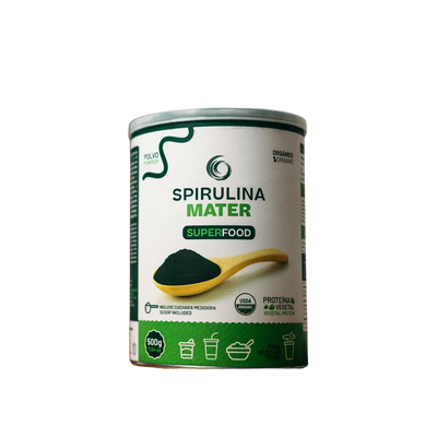 Espirulina en Polvo Orgánica 500g + ENVÍO GRATIS
